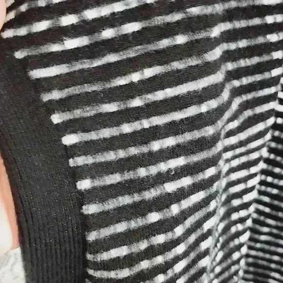 Alison Sheri striped textured pattern scoop neck pullover sweater women's XL - Picture 3 of 7